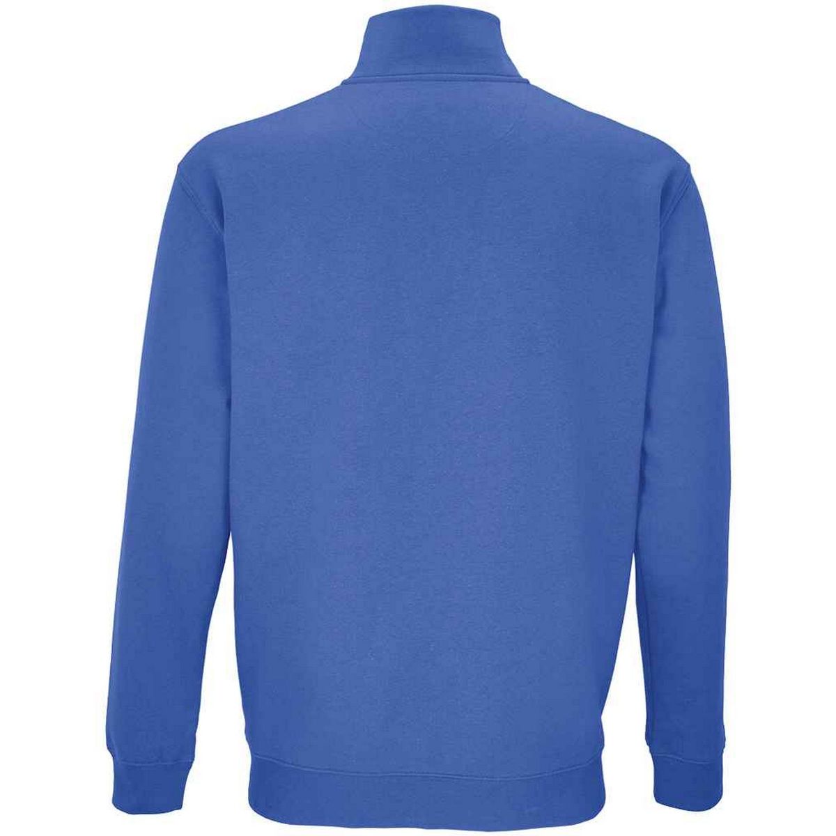 Fleece-Sweatshirt mit kurzem Reißverschluss