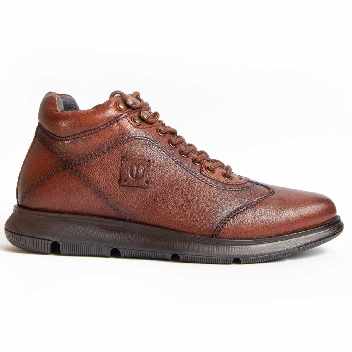 Herren Leder Stiefeletten