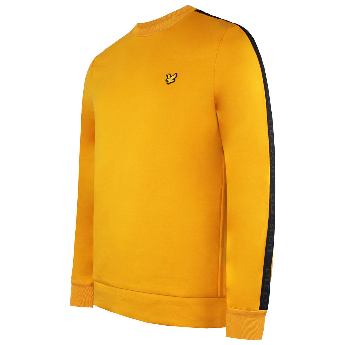 Sweatshirt mit Logo-Tape-Ärmeln