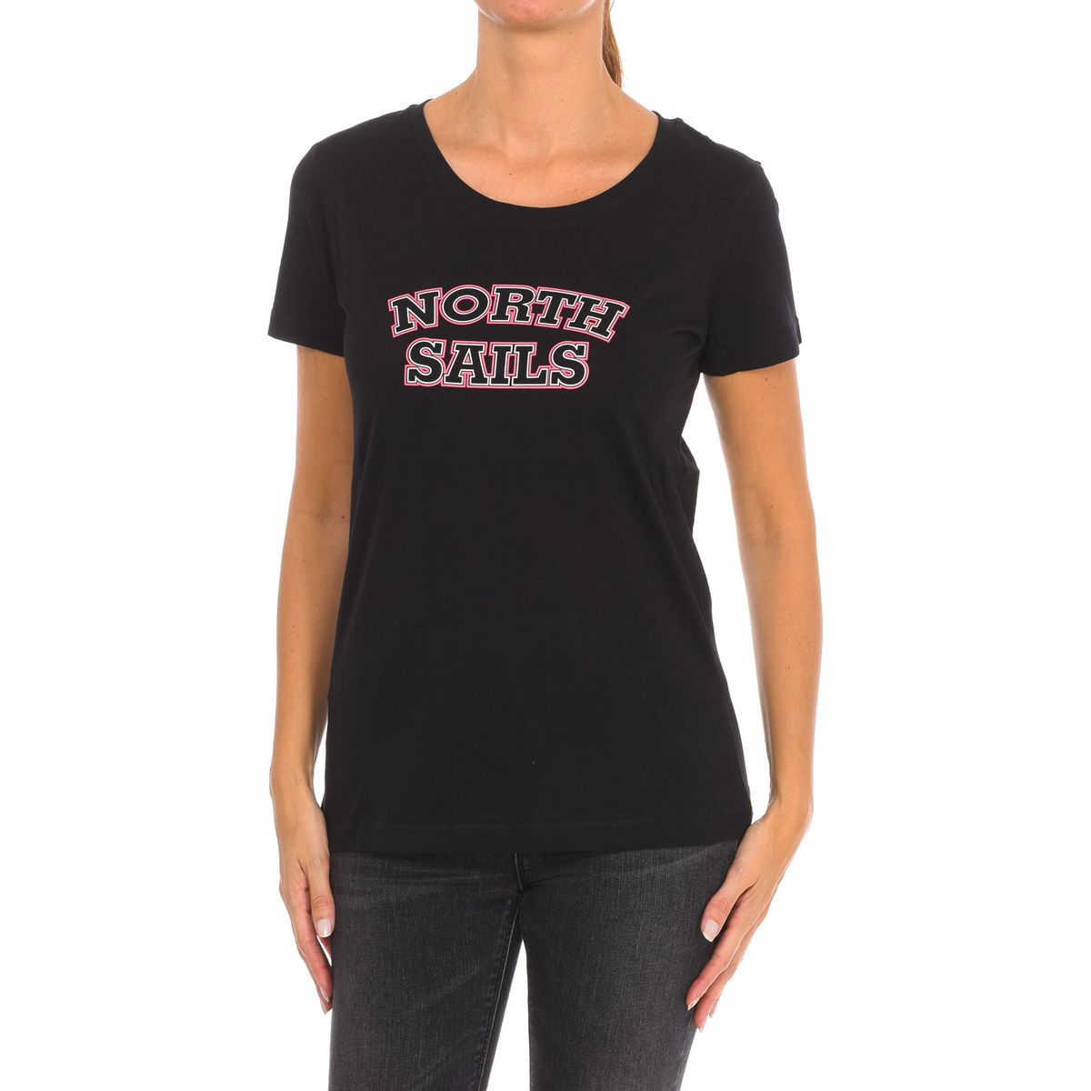 Damen T-Shirt mit Grafikdruck und kurzen Ärmeln