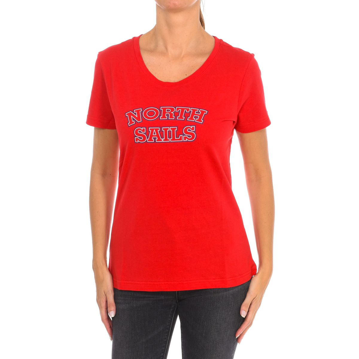 Damen T-Shirt mit Grafikdruck und kurzen Ärmeln