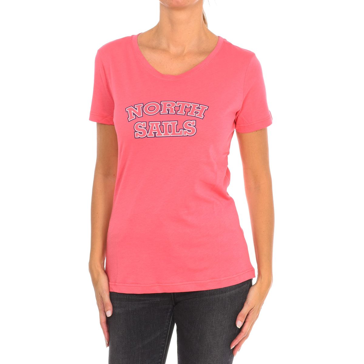 Damen T-Shirt mit Grafikdruck und kurzen Ärmeln