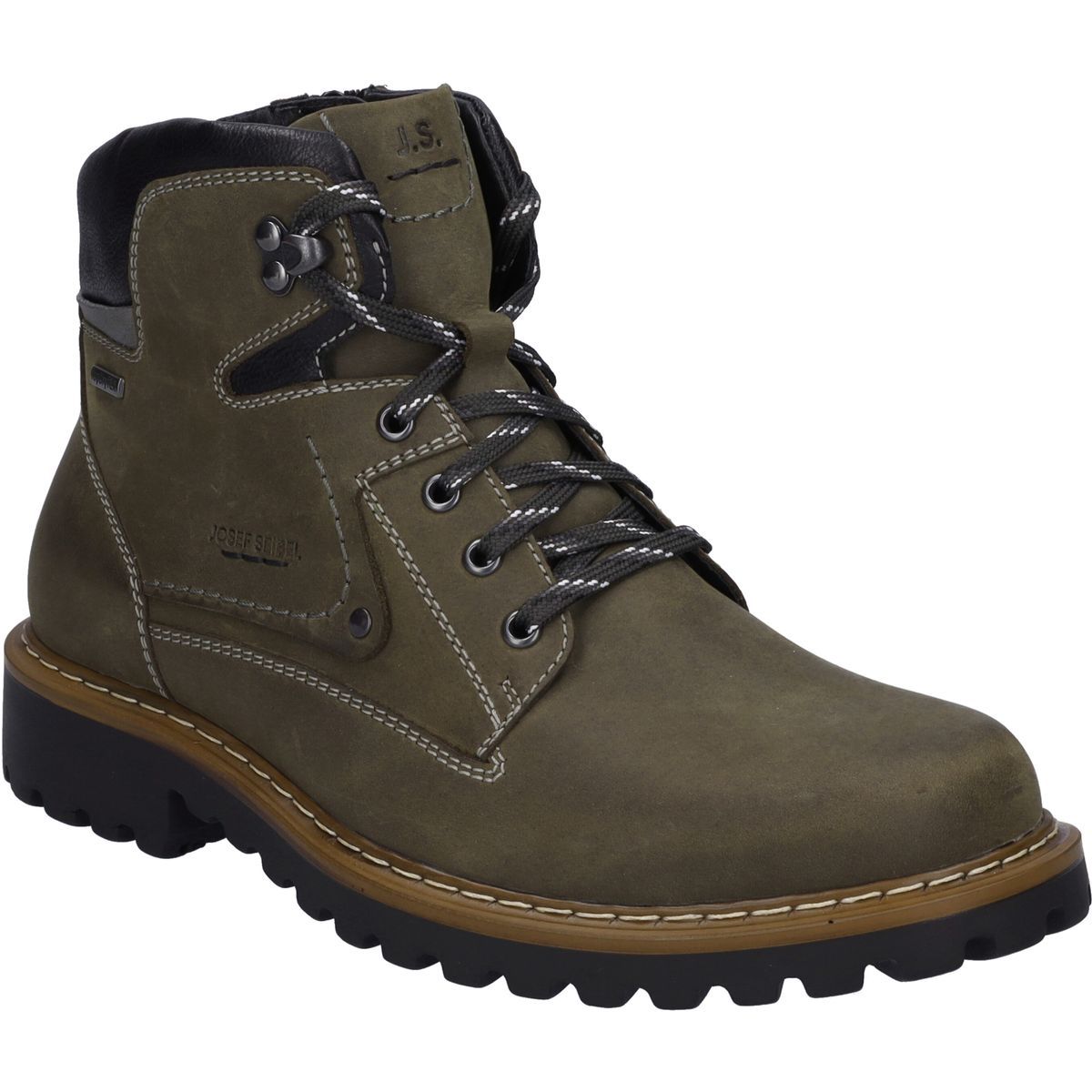 Herren-Nubukleder-Stiefelette
