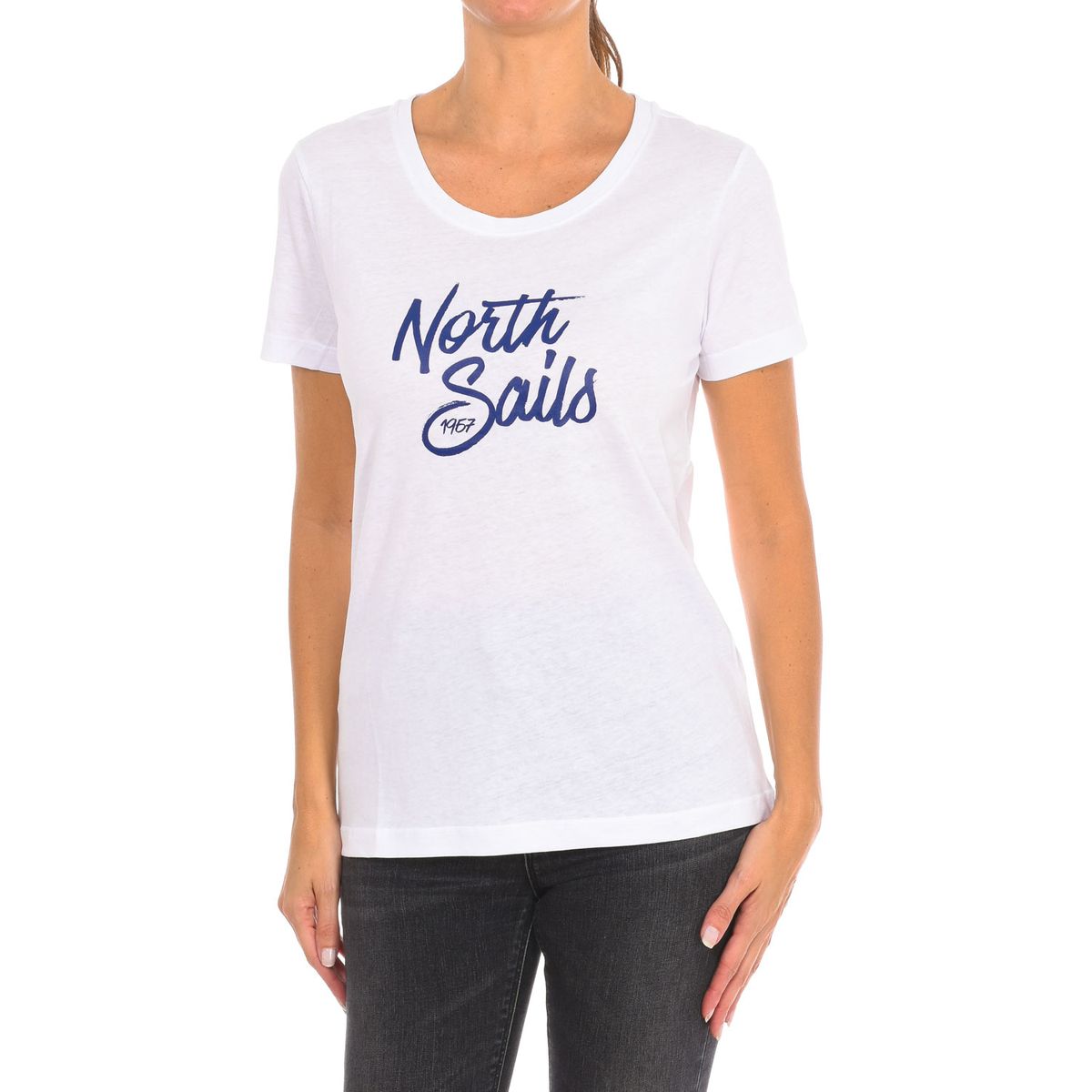 Damen T-Shirt mit Grafikdruck und kurzen Ärmeln
