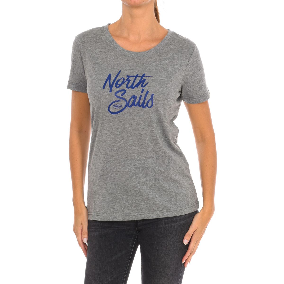 Damen T-Shirt mit Grafikdruck und kurzen Ärmeln