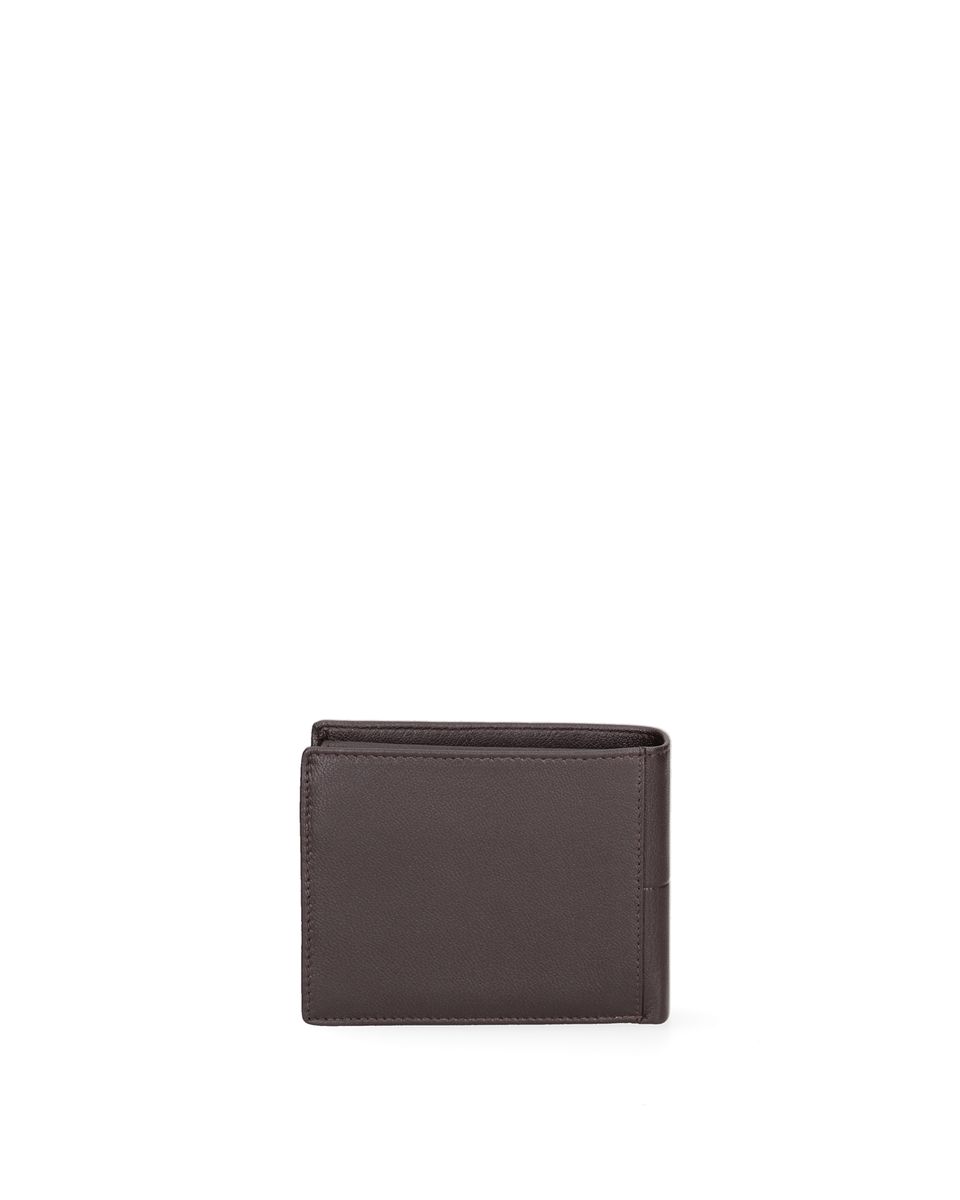 Klassische Bifold-Lederbrieftasche