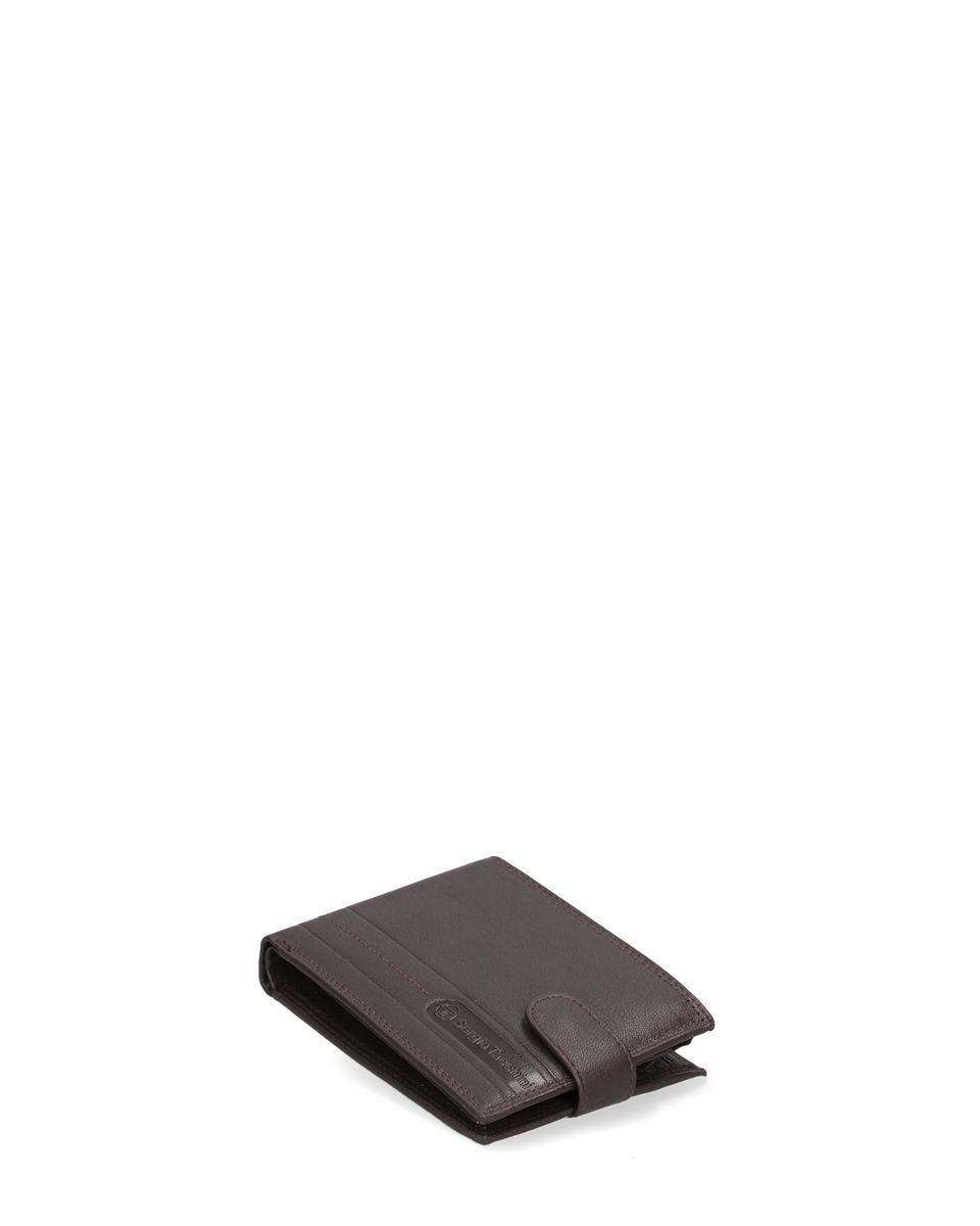 Klassische Bifold-Lederbrieftasche