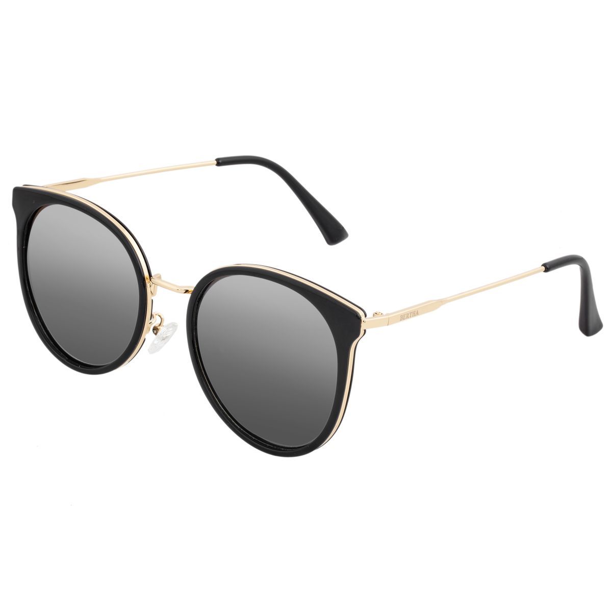 Runde polarisierte Cat-Eye-Sonnenbrille