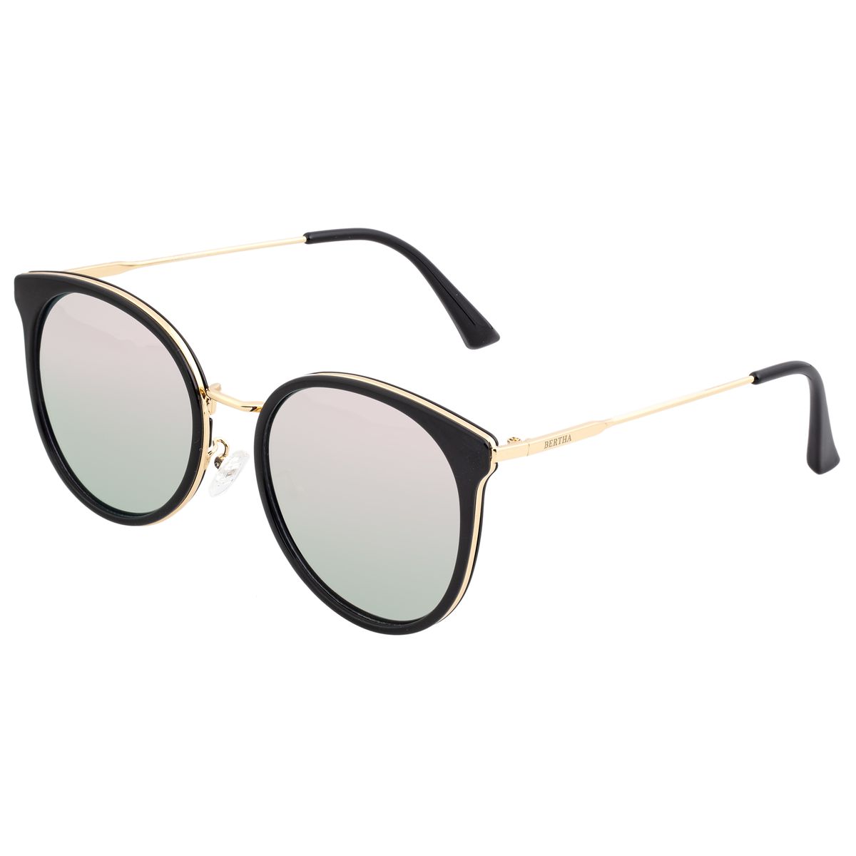 Runde polarisierte Cat-Eye-Sonnenbrille