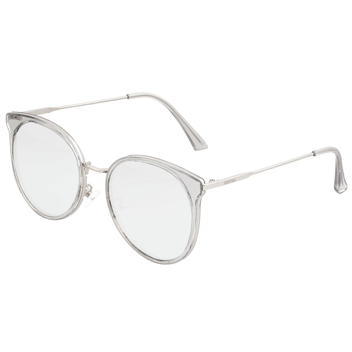 Runde polarisierte Cat-Eye-Sonnenbrille