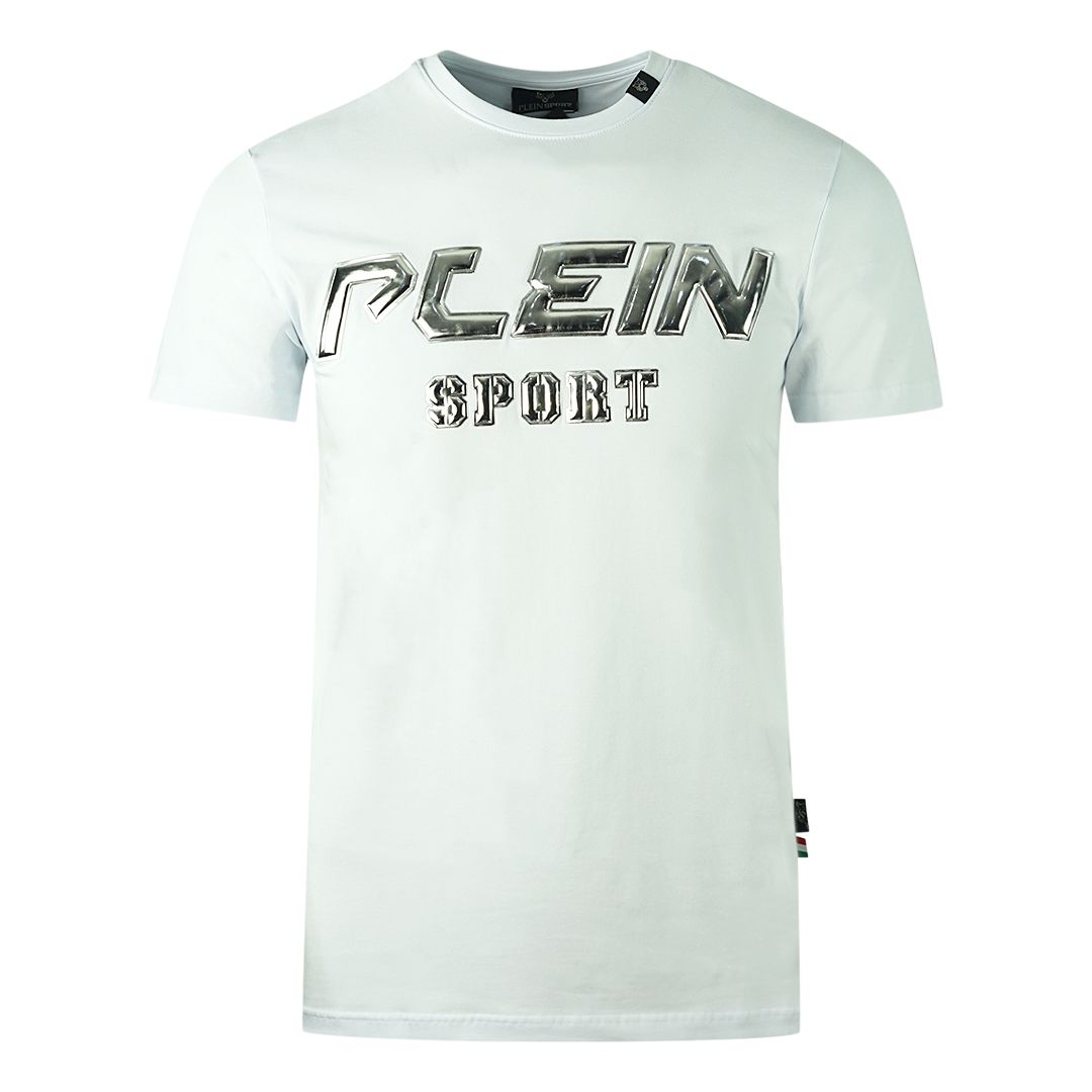 Baumwoll T-Shirt mit Logo-Grafik