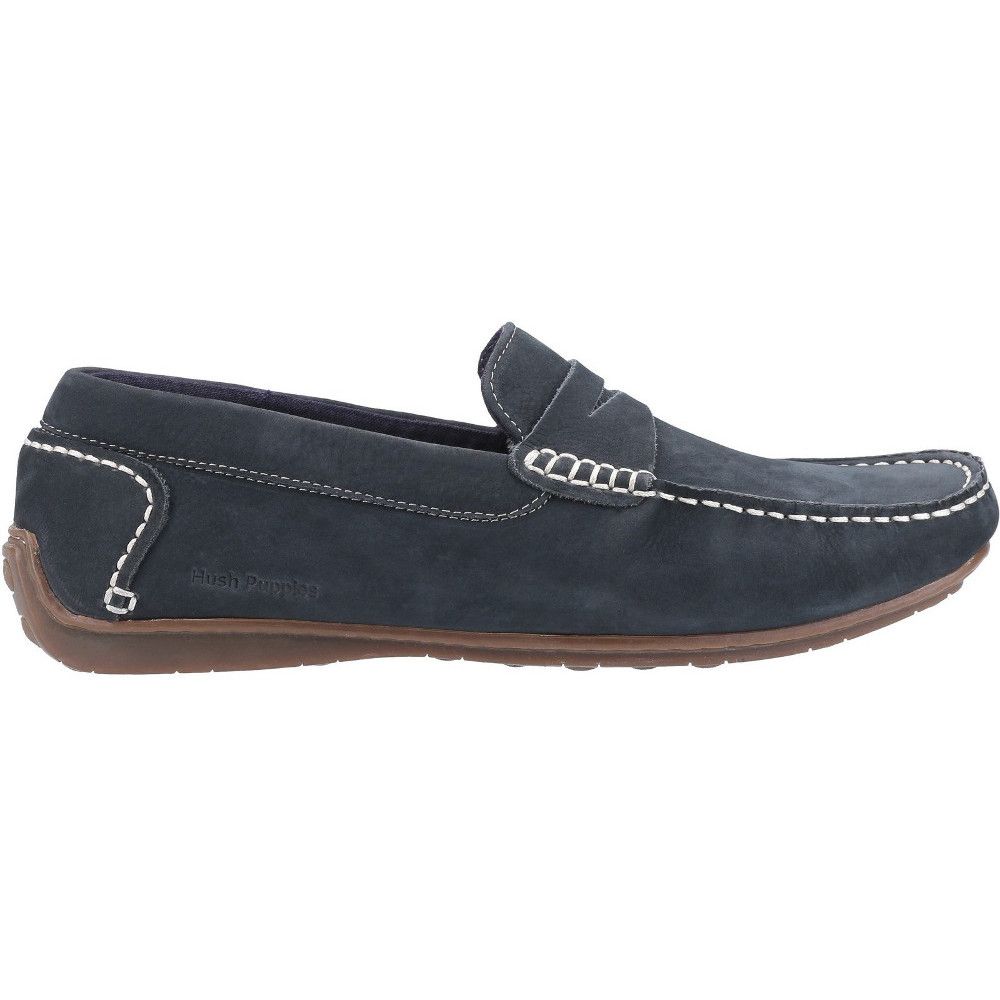 Klassische Mokassins aus Nubukleder