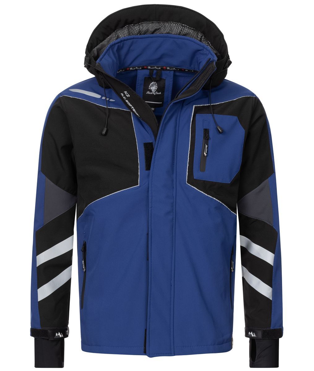 Sportive Colorblock Softshelljacke