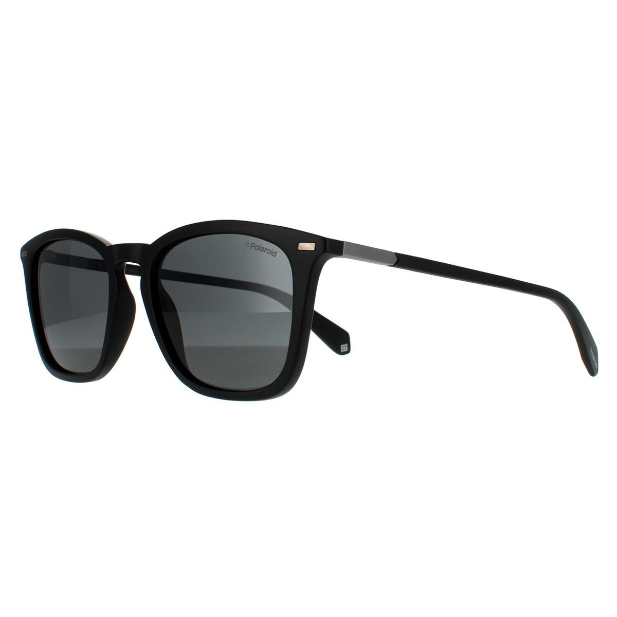 Quadratische matte polarisierte Sonnenbrille