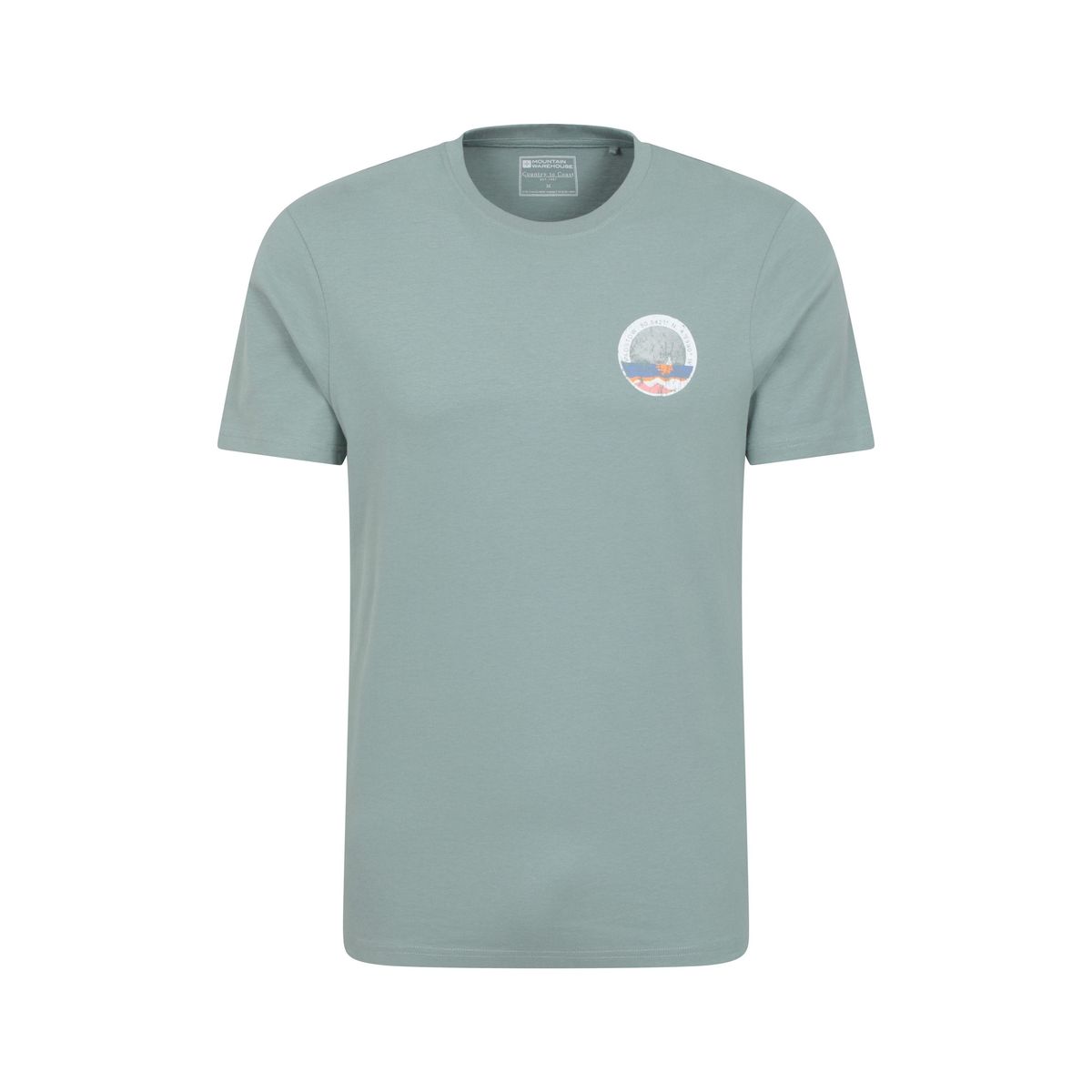 Mountain Warehouse - "Padstow" T-Shirt für Herren (Blassgrün)