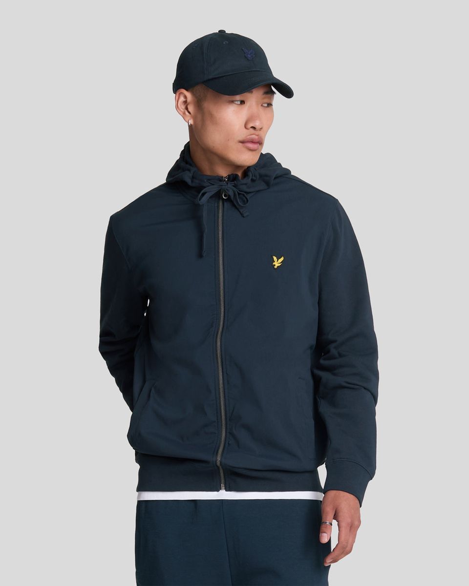 Herren Hybrid Kapuzenjacke mit Reißverschluss