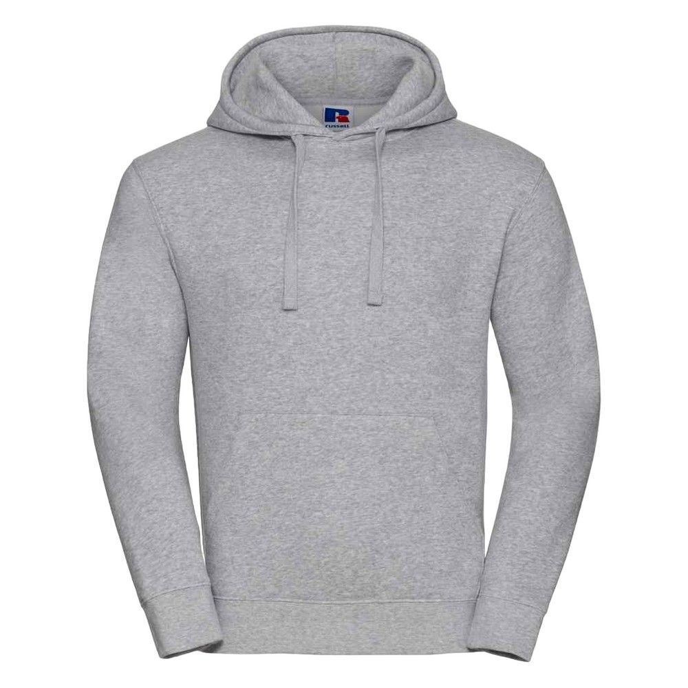 Klassischer graumelierter Kapuzenpullover