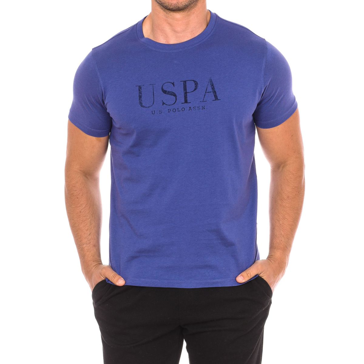 Klassisches Baumwoll-T-Shirt mit Logo-Print