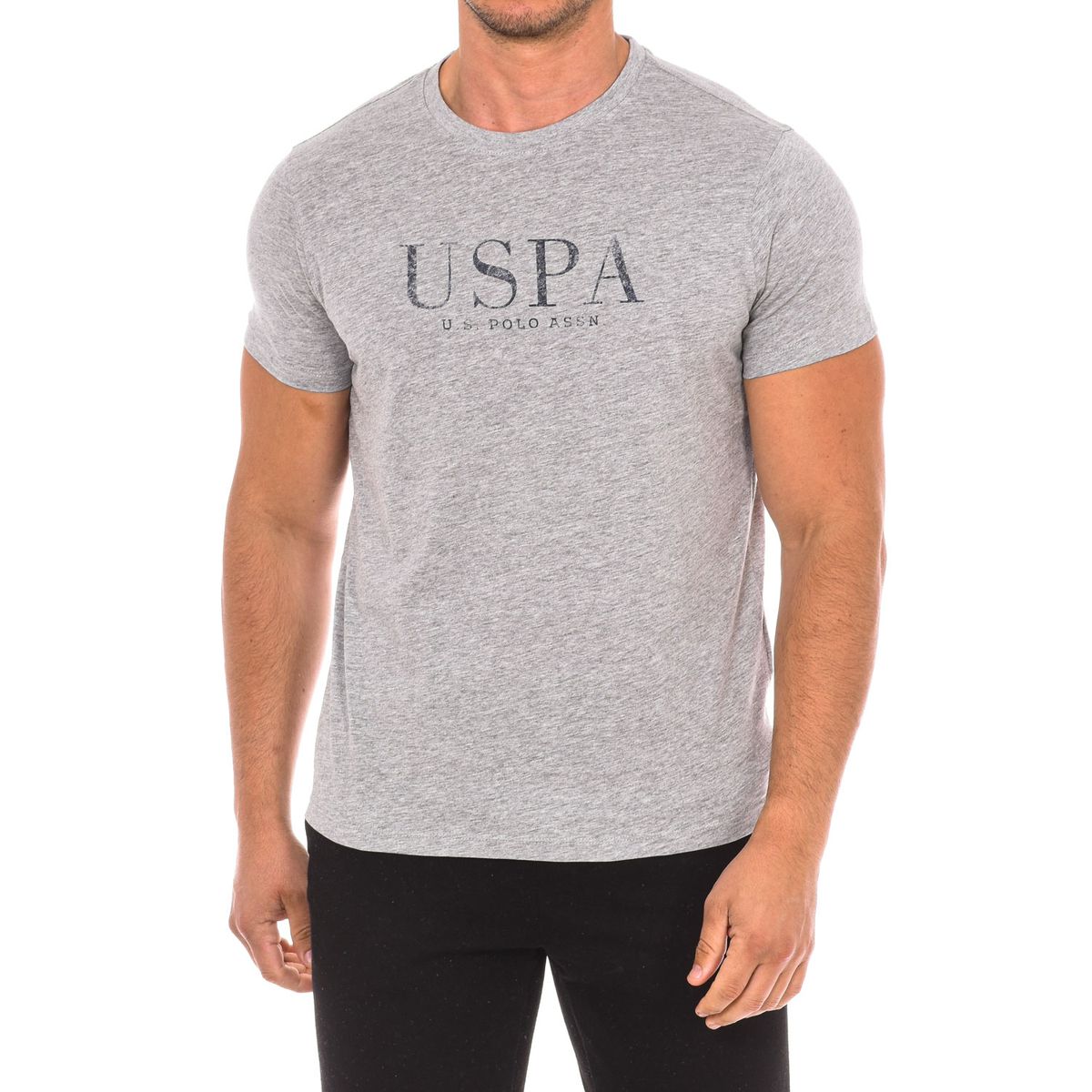 Klassisches Baumwoll-T-Shirt mit Logo-Print