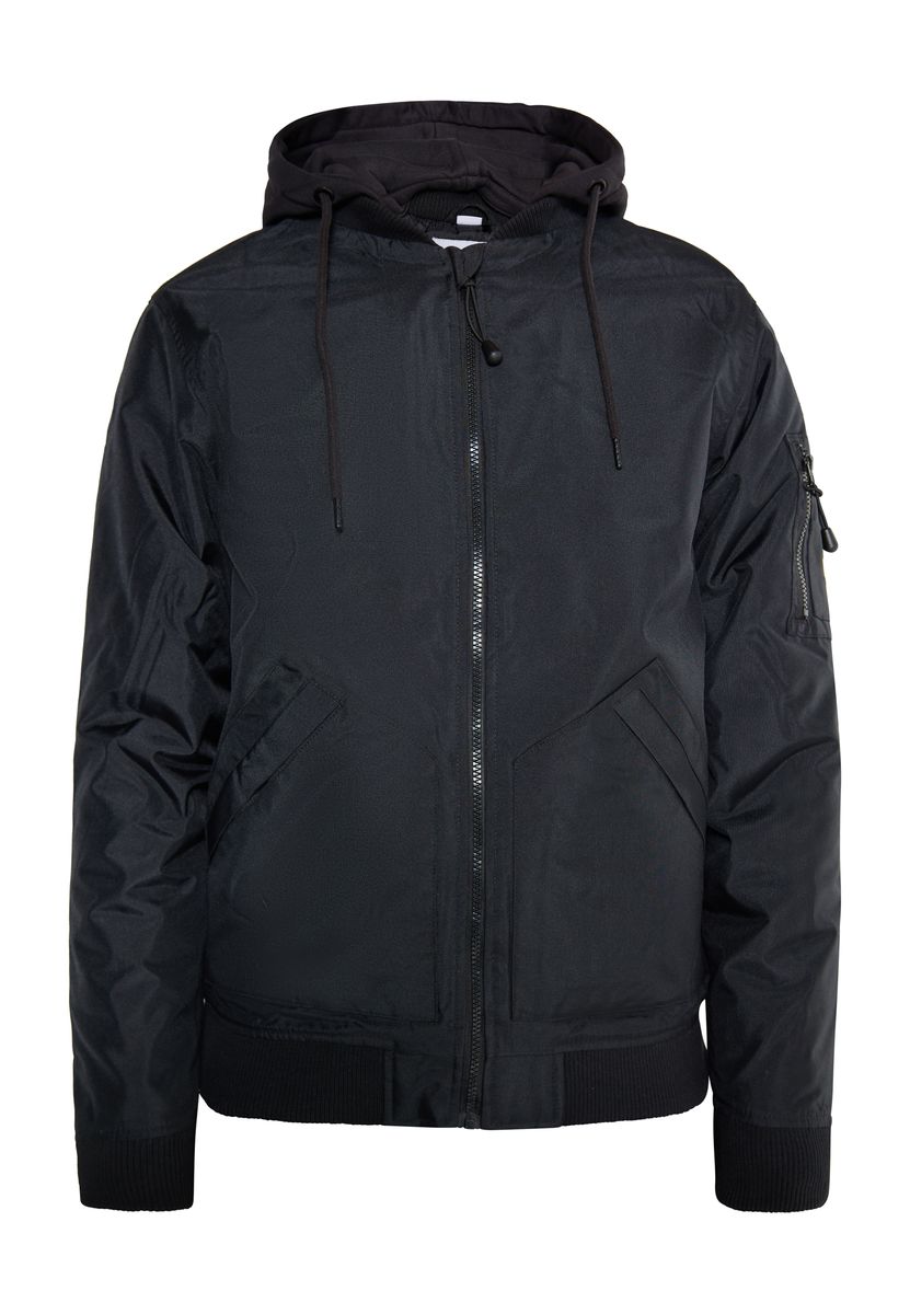 Mo Bomberjacke Herren Schwarz