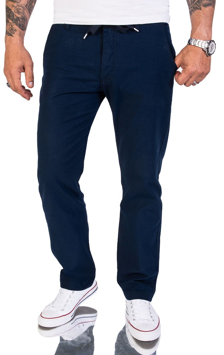 Lässige Stretch-Chino-Hose