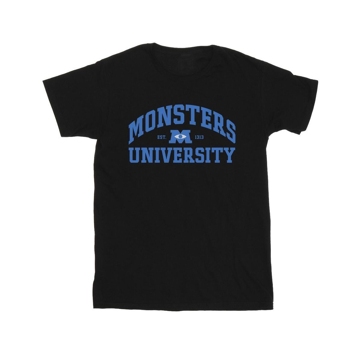 Disney - "Monsters University" T-Shirt für Herren (Schwarz)