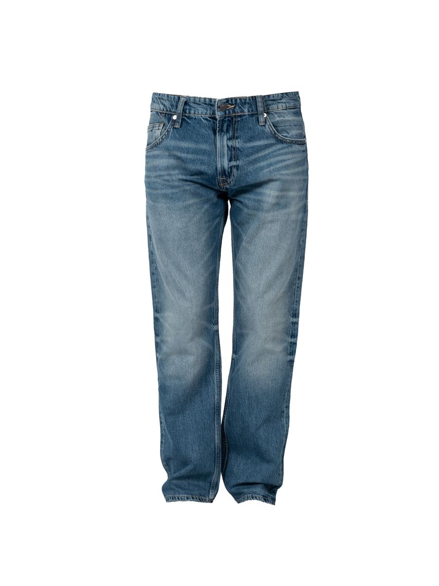 Klassische Herrenjeans mit geradem Bein