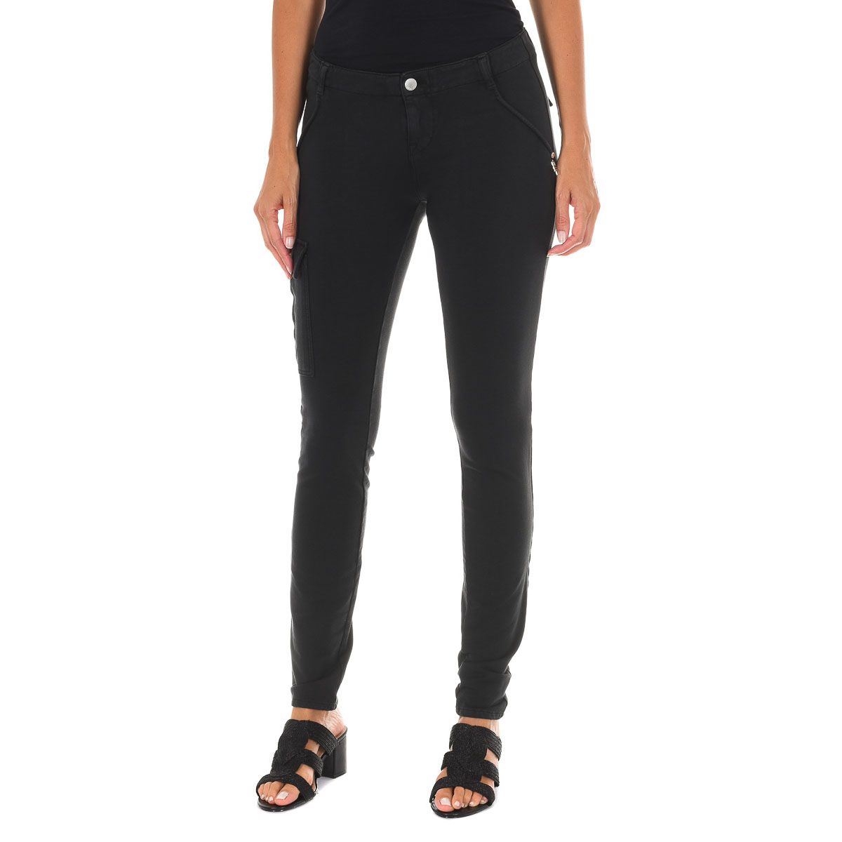 Damen Cargo Hose mit Skinny Passform