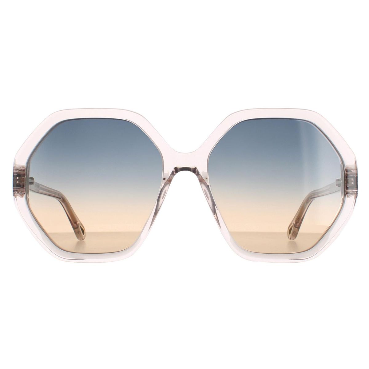 Extragroße achteckige Sonnenbrille