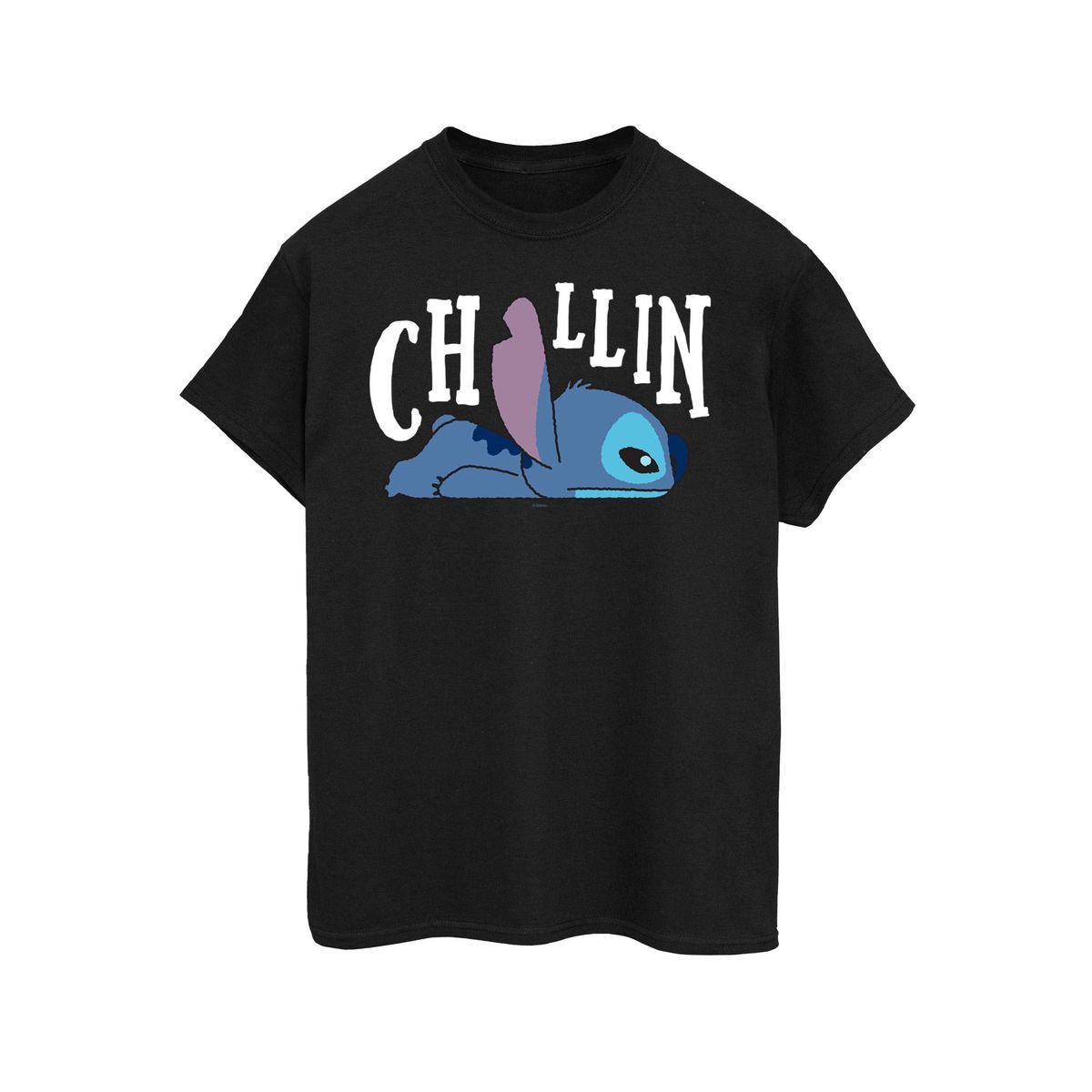 Disney - "Chillin" T-Shirt für Damen (Schwarz)