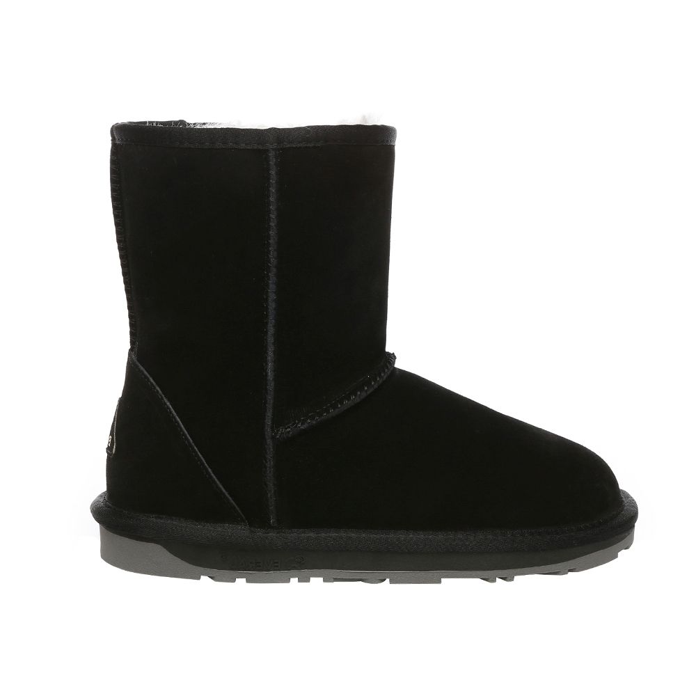 Klassische kurze Parrot Wildlederstiefel