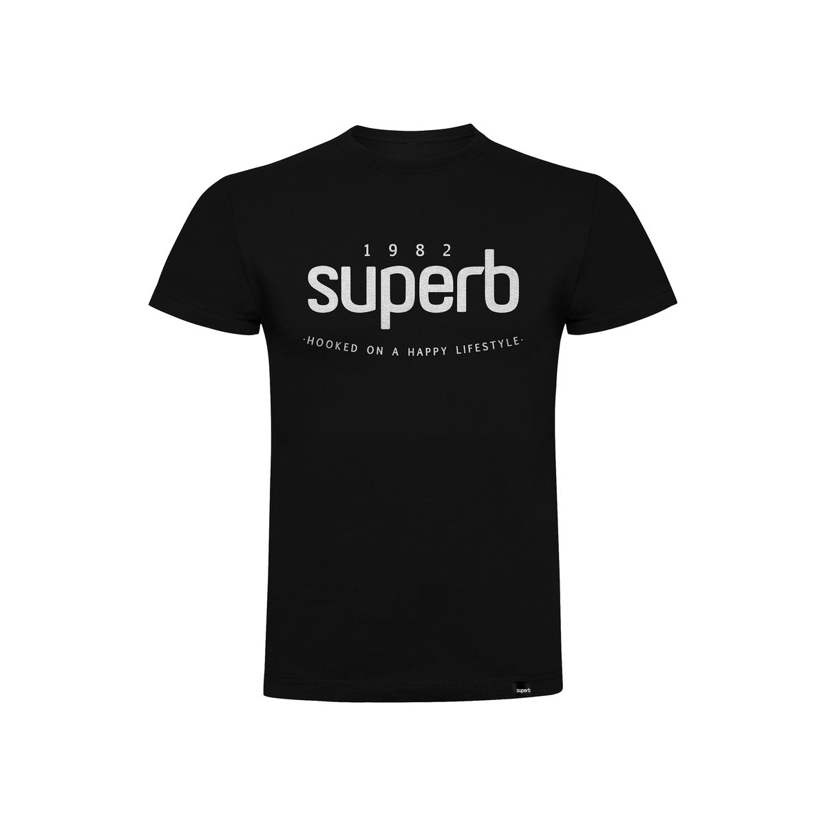Klassisches T-Shirt mit Rundhalsausschnitt und Grafik