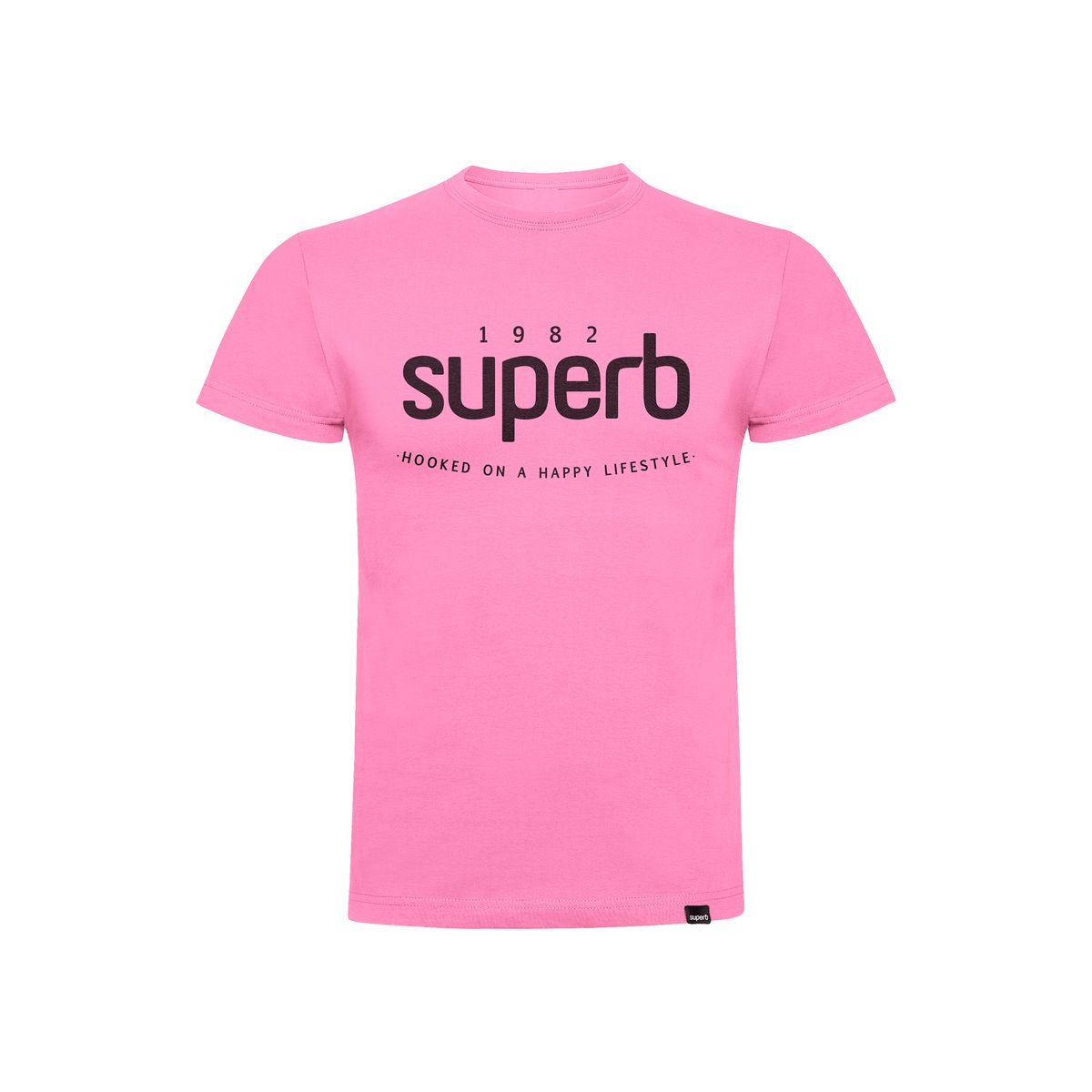 Klassisches T-Shirt mit Rundhalsausschnitt und Grafik