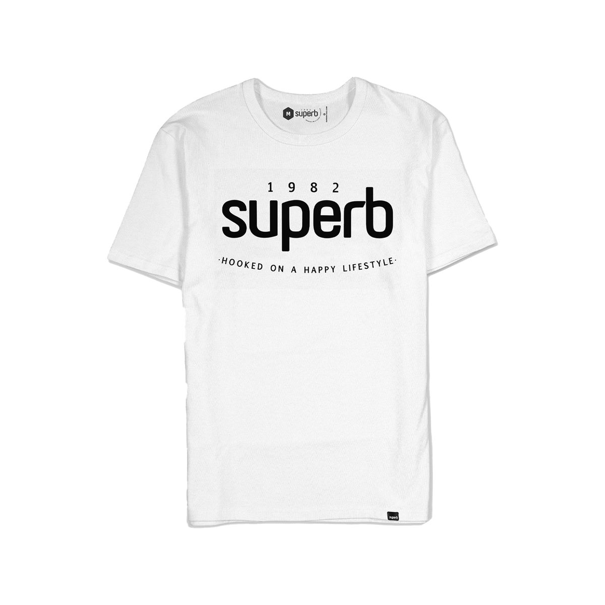 Klassisches T-Shirt mit Rundhalsausschnitt und Grafik