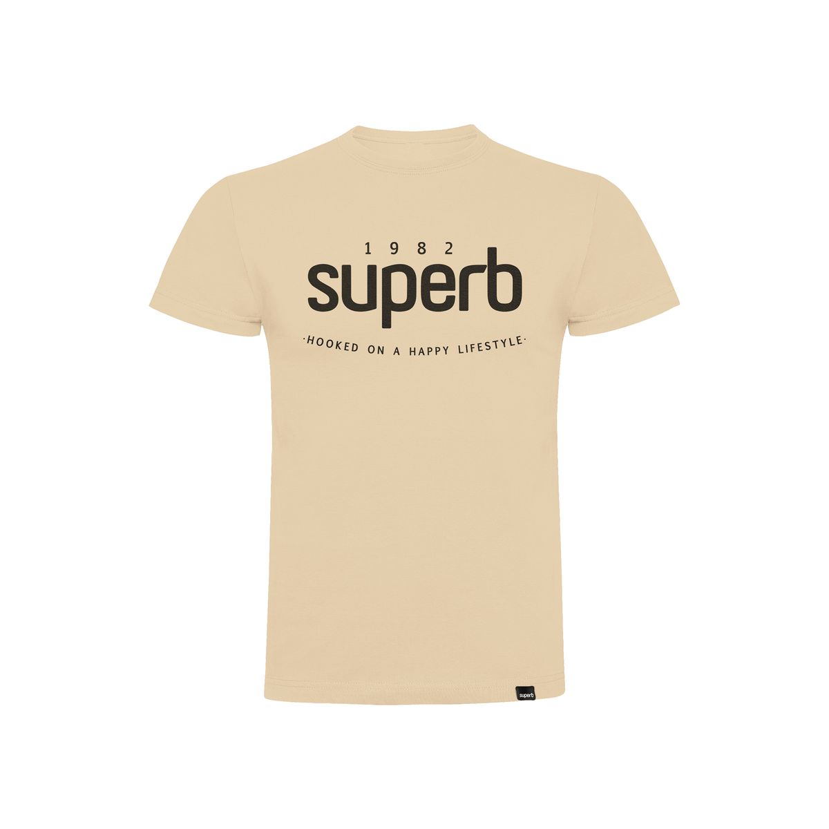Klassisches T-Shirt mit Rundhalsausschnitt und Grafik