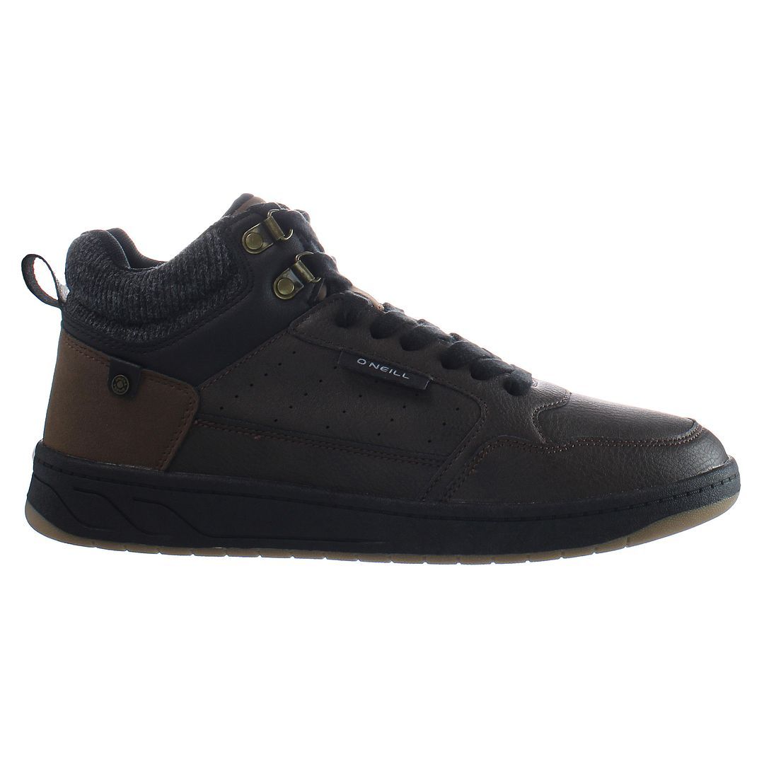 Olivgrüne High-Top-Sneakers