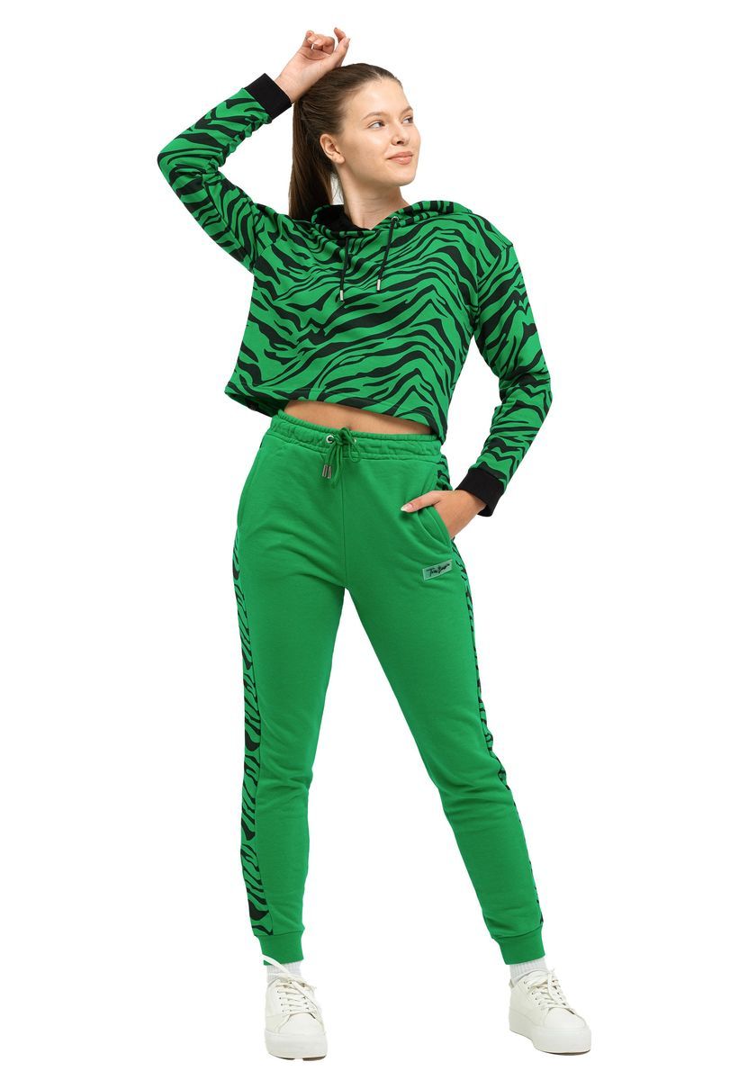 Trainingsanzug-Set mit Zebra-Print