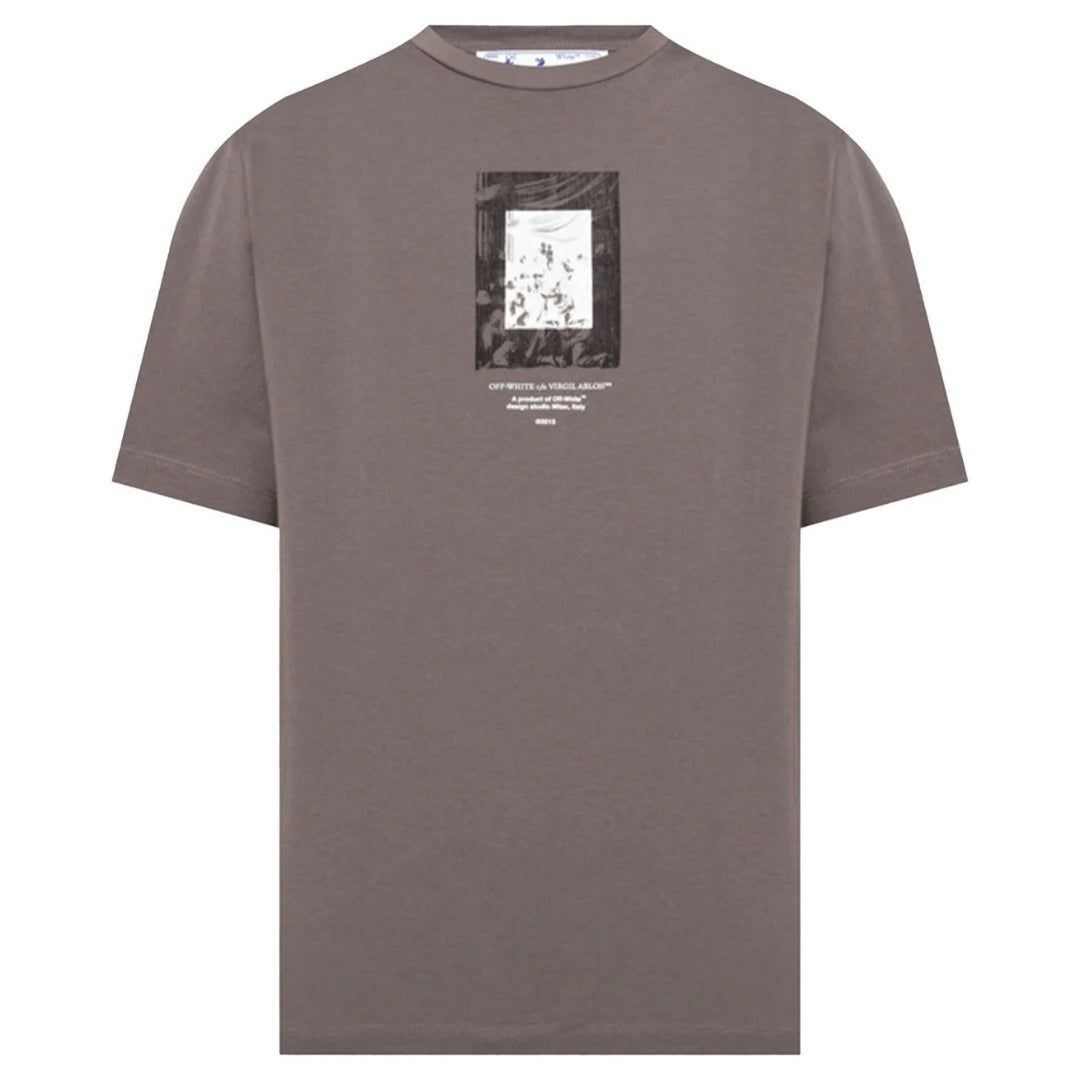 Off-White Logo Grafik Slim T-Shirt