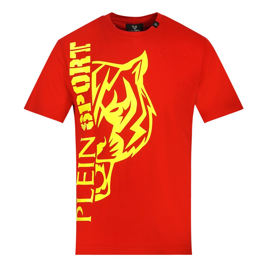 Grafik-T-Shirt mit Tiger-Logo