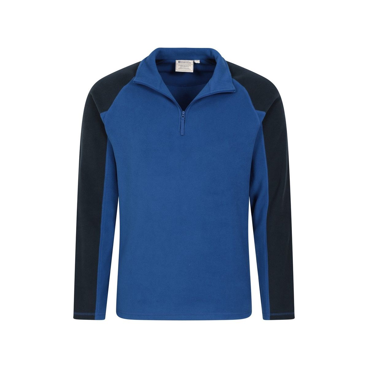 Fleece-Oberteil mit Raglanärmeln
