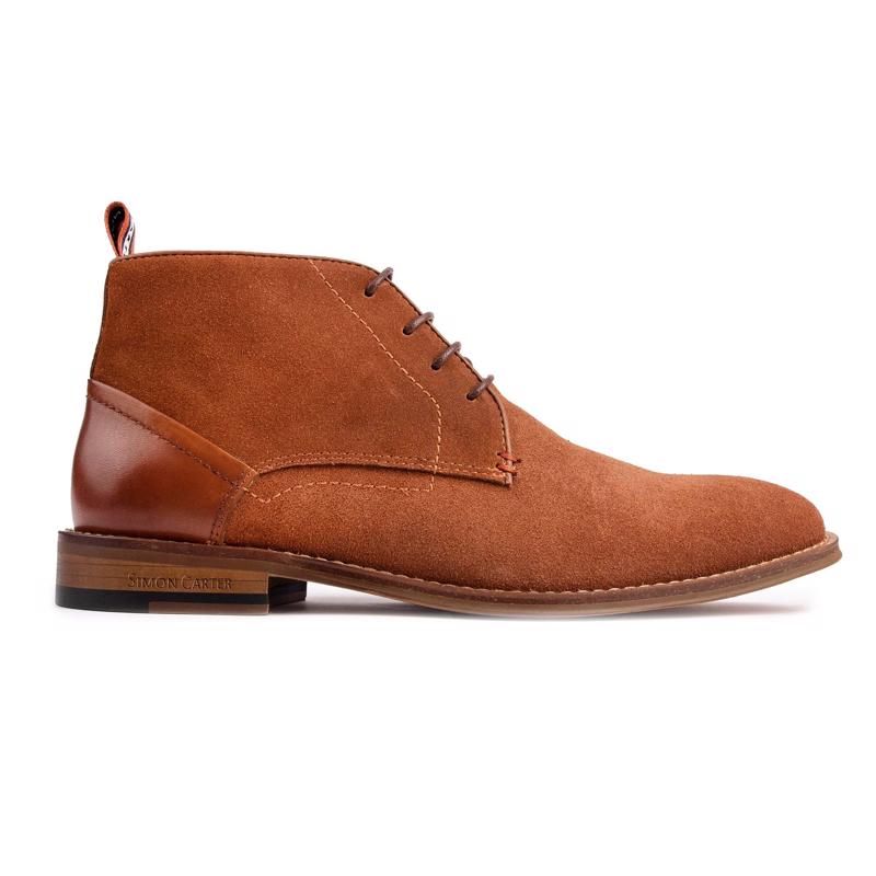 Hellbraune Wildleder Chukka Boots