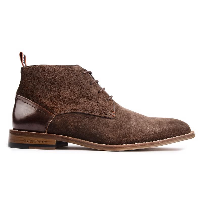 Hellbraune Wildleder Chukka Boots