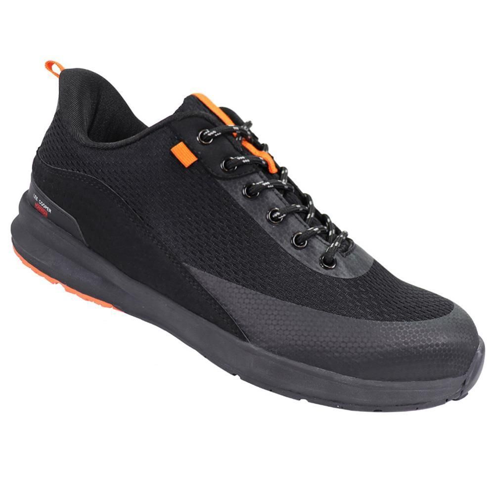 Schwarze Sportliche Herren Sicherheits-Sneakers