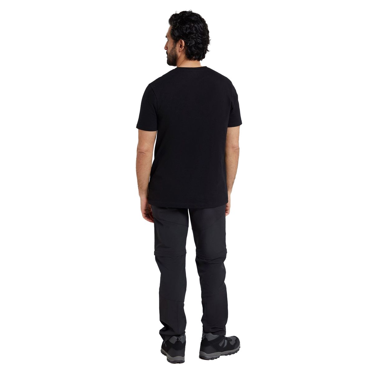 Grafik-T-Shirt mit Bergprint aus Bio-Baumwolle