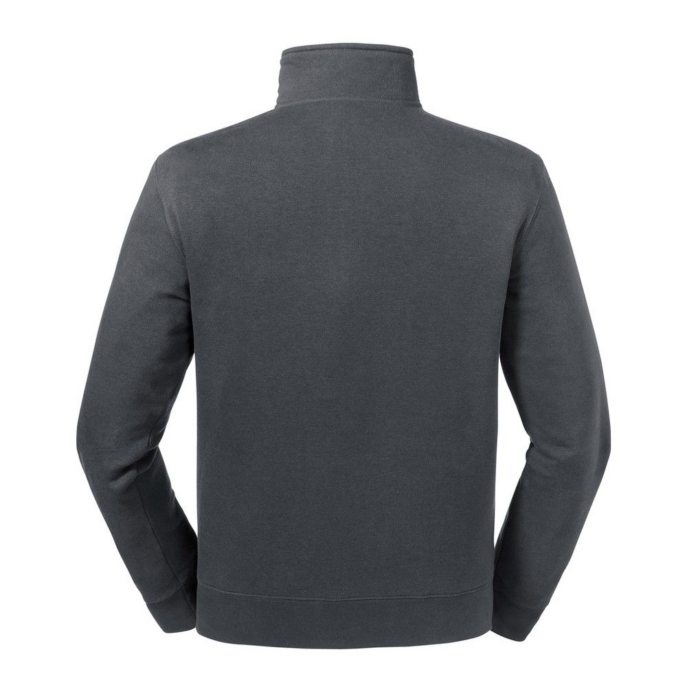 Authentisches Sweatshirt mit Reißverschlusskragen