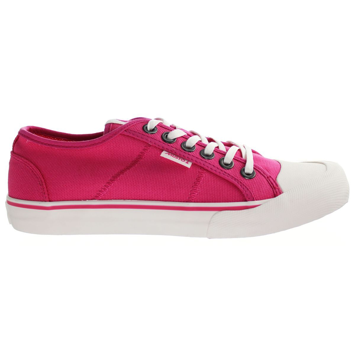 Rosa Canvas Low-Top Sneaker