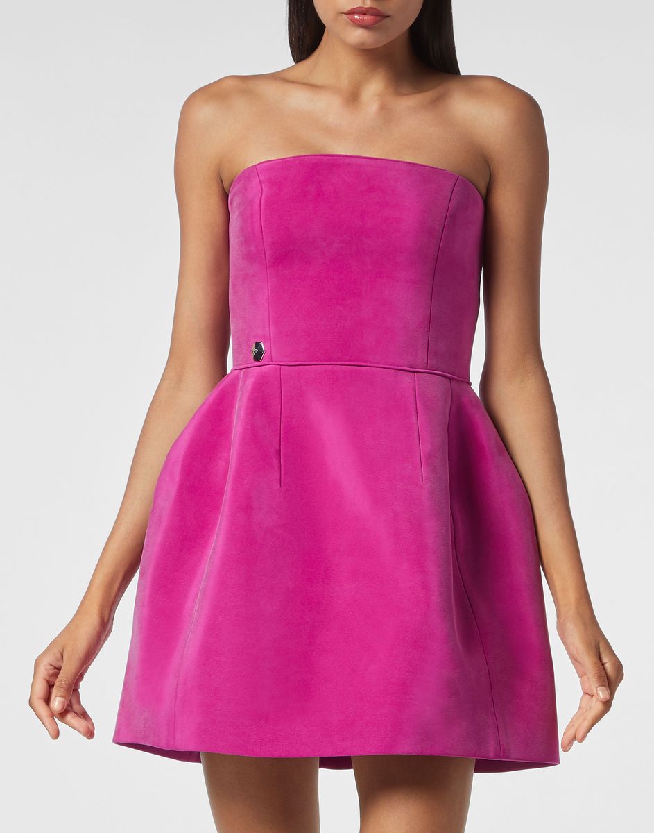 Asymmetrisches One-Shoulder-Minikleid