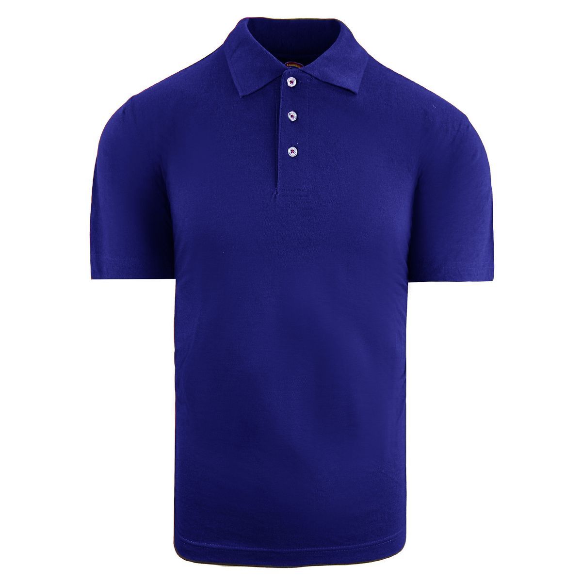 Herren Royalblaues Poloshirt