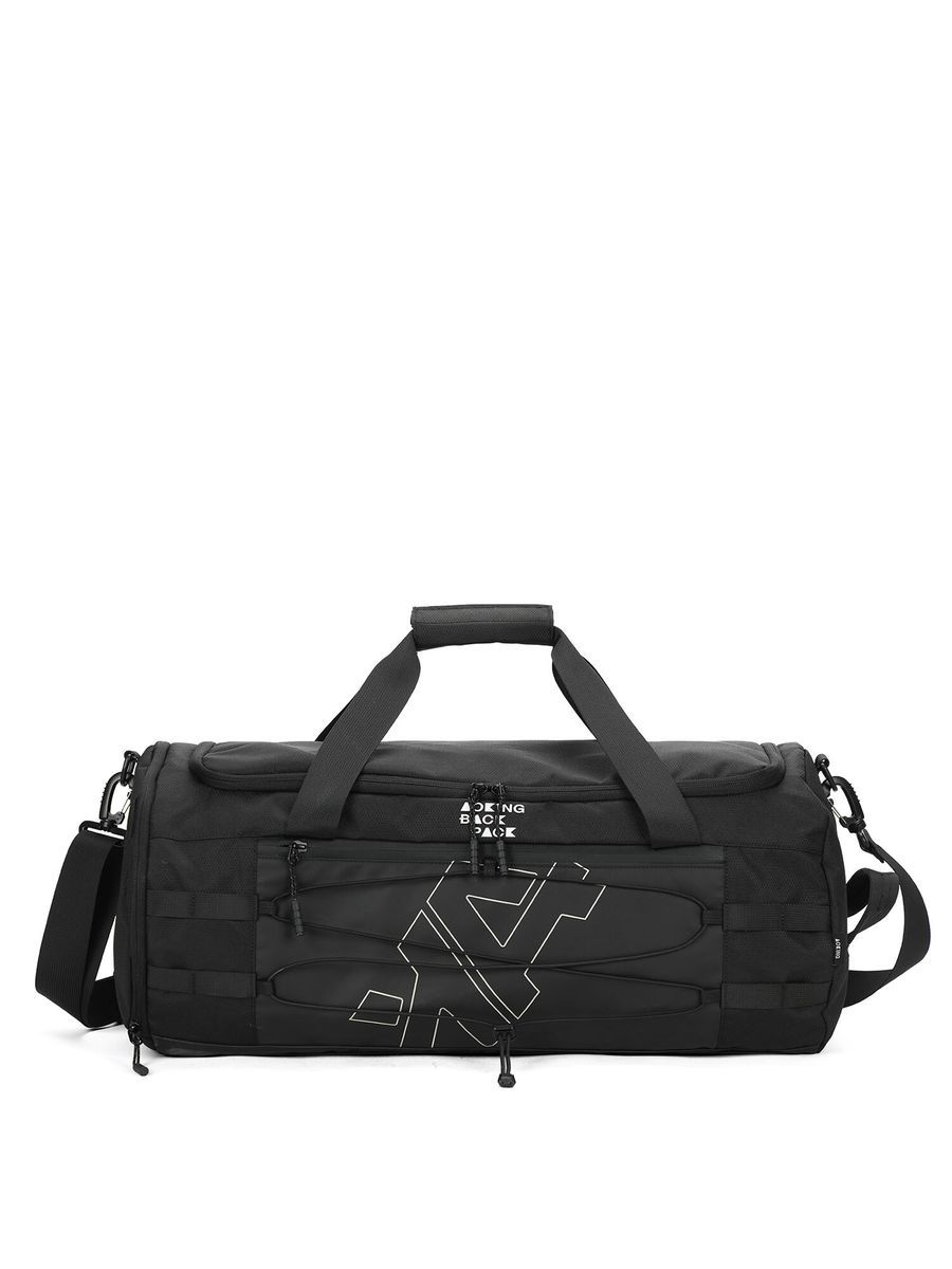 Unisex Schwarze Duffel Reisetasche