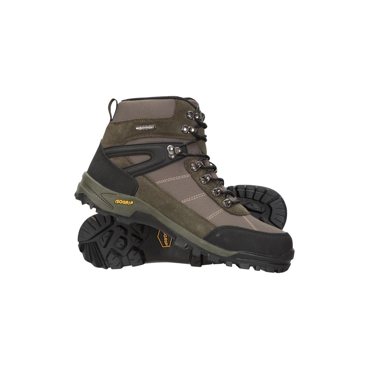 Wasserdichte Wildleder-Wanderstiefel für Herren